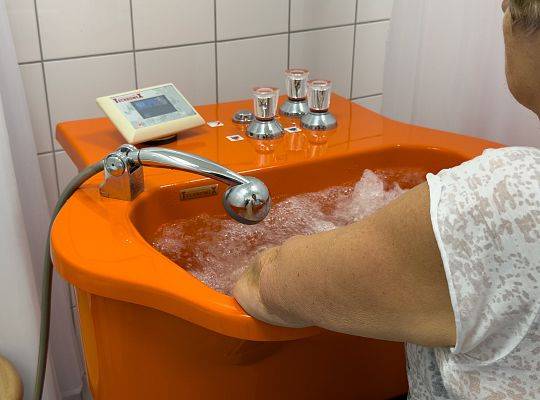 Wodolecznictwo - Kąpiel wirowa