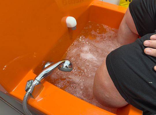 Wodolecznictwo - Kąpiel wirowa